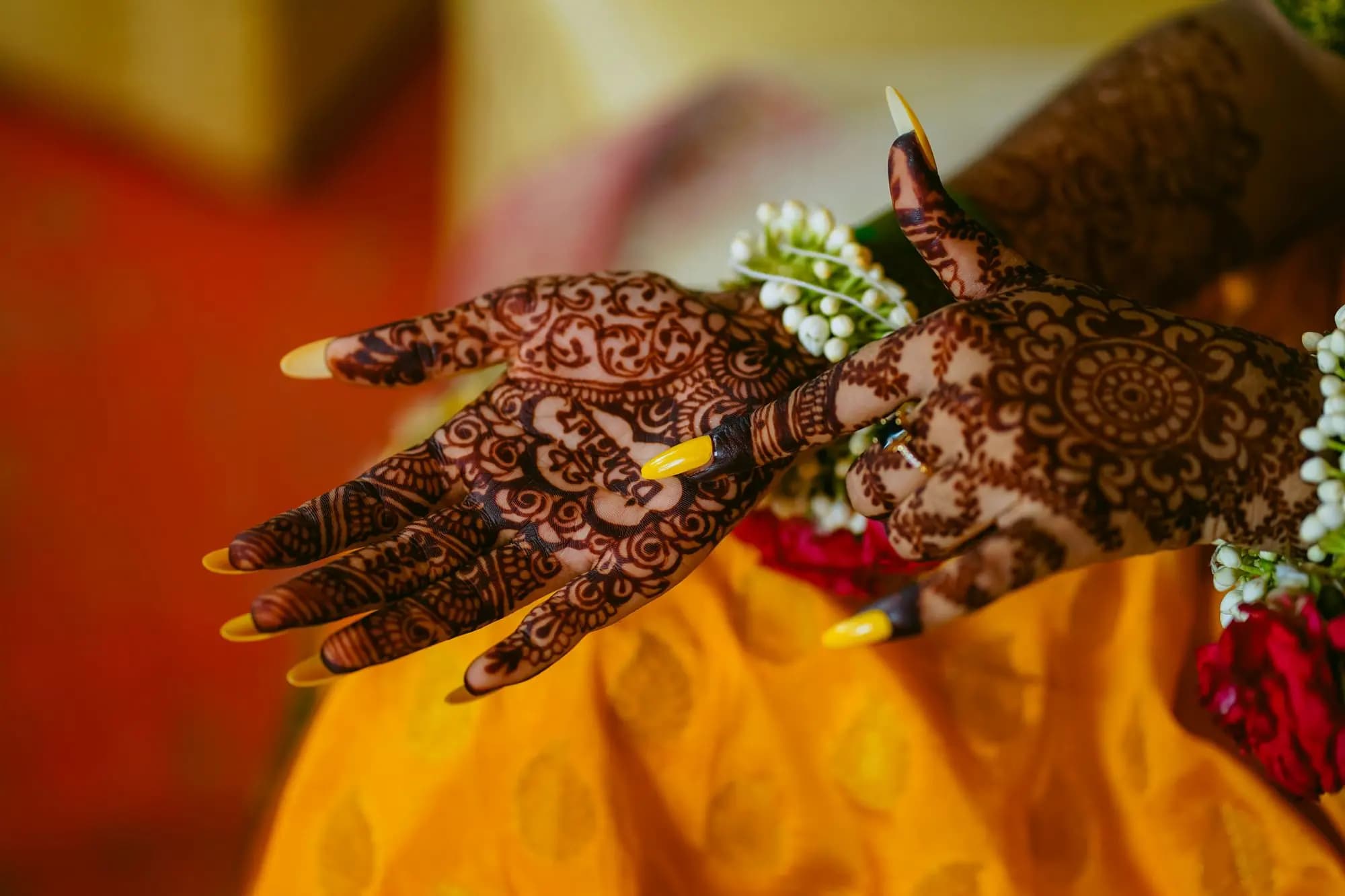 📸 Kavya akka · Mehendi